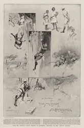 Med Mr Rennell Rodds uppdrag till Abessinien, Sketches on the Return Journey